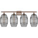 Ballston Vaz 4 Light 38 inch Antique Copper Bath Vanity Light Wall Light