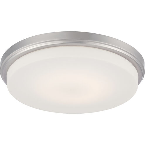 Dale LED 13 inch Brushed Nickel Flush Mount Ceiling Light