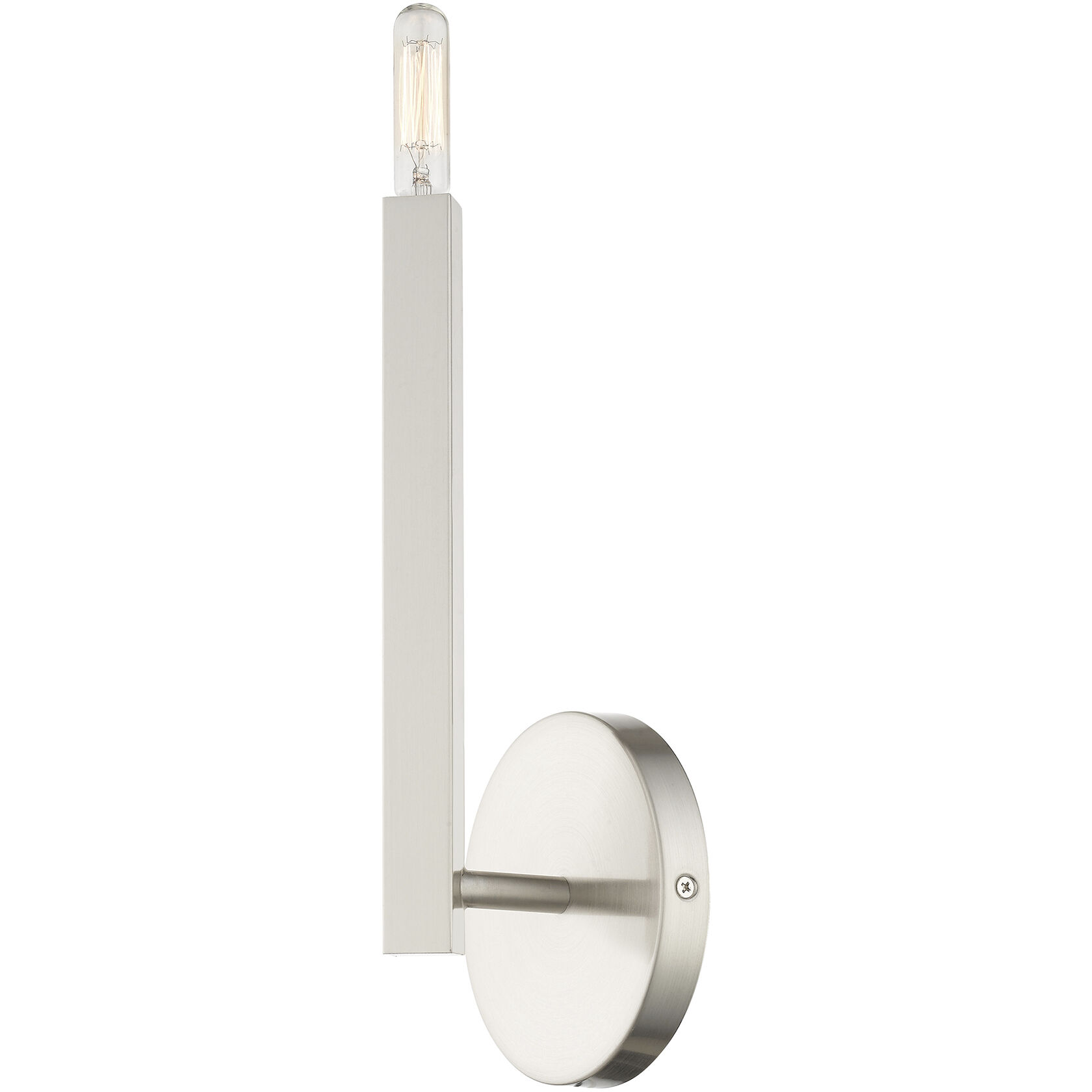 Monaco 1 Light 5.13 inch Brushed Nickel ADA Wall Sconce Wall Light