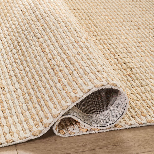 Chara 90 X 63 inch Neutral Rug in 5 x 7