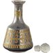 Kemal Antique Silver with Gold Bottle, Set of 3