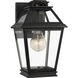C&M by Chapman & Myers Falmouth 1 Light 10.5 inch Dark Weathered Zinc Outdoor Wall Lantern