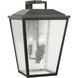 Drew & Jonathan Kennewick 3 Light 16.5 inch Antique Bronze Outdoor Wall Lantern, Large