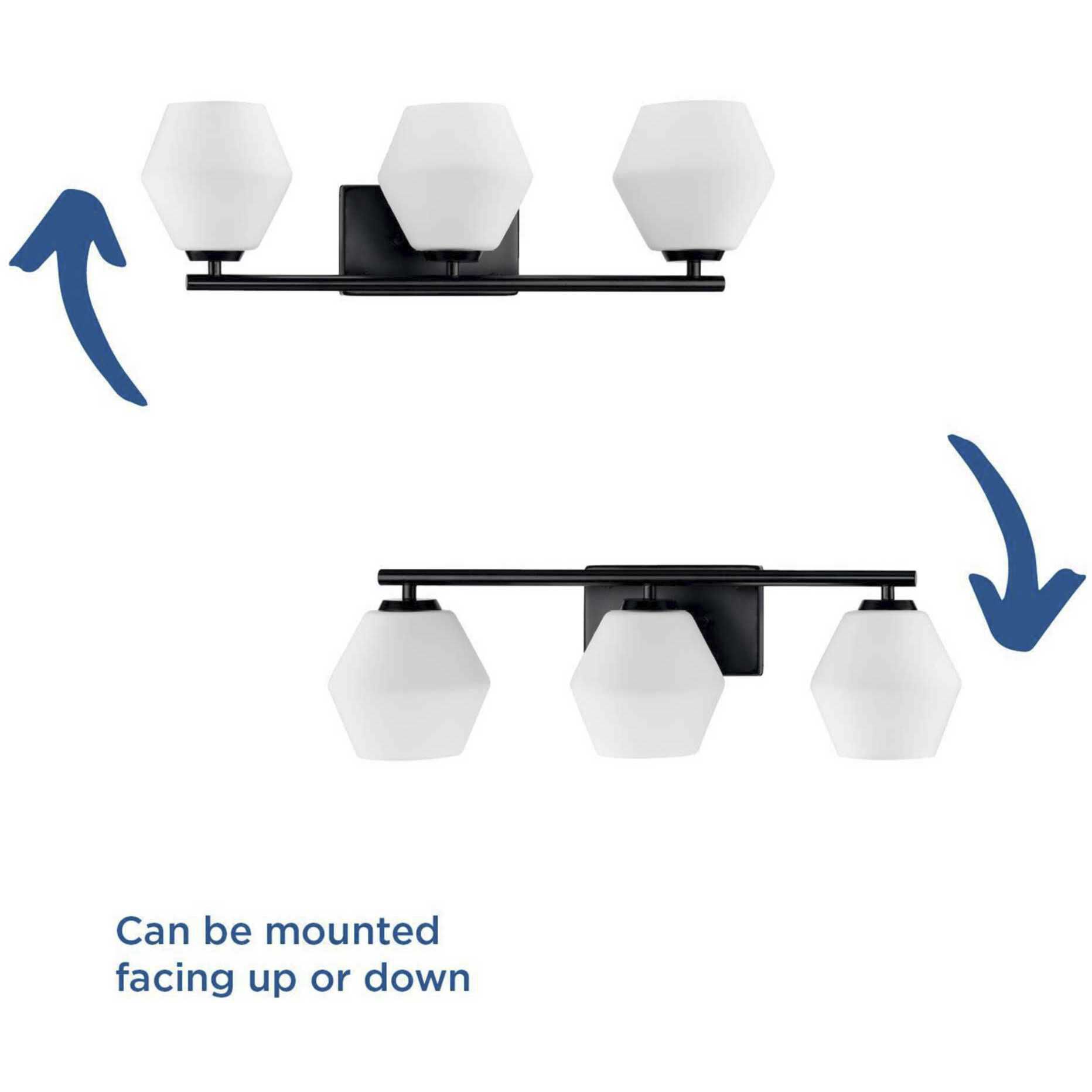 Copeland 3 Light 24 inch Brushed Gold Vanity Light Wall Light