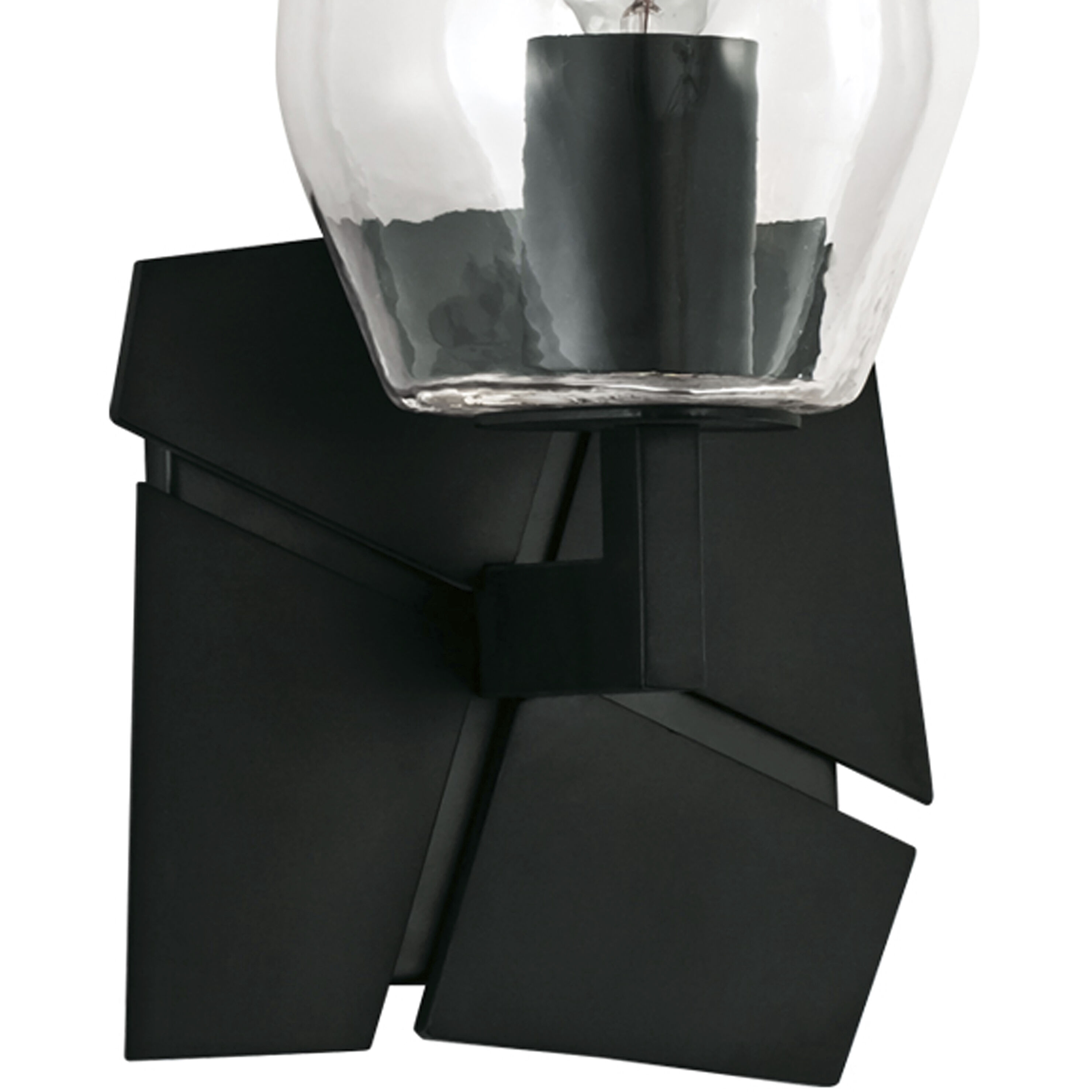 Gaia Sconce Wall Light in Acid Dipped Black