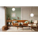 Monroe 1 Light 11.75 inch Gold Pendant Ceiling Light