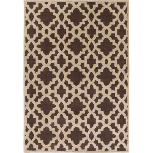 Modern Classics 156 X 108 inch Dark Brown, Moss Rug