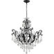 Canada 8 Light 26 inch Matte Black Chandelier Ceiling Light