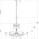 Marshallia 5 Light 38 inch Rustic Gold Chandelier Ceiling Light, Small