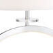 Renia II 29 inch 100.00 watt Chrome Table Lamp Portable Light