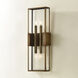 Santa Clara 4 Light 8.25 inch Patina Brass ADA Wall Sconce Wall Light