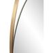 Nouvel 60 X 30 inch Antique Brass Mirror