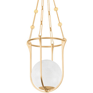 Verbank 1 Light 13.75 inch Vintage Gold Leaf Indoor Lantern Ceiling Light