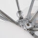 AERIN Cristol LED 40 inch Polished Nickel Chandelier Ceiling Light