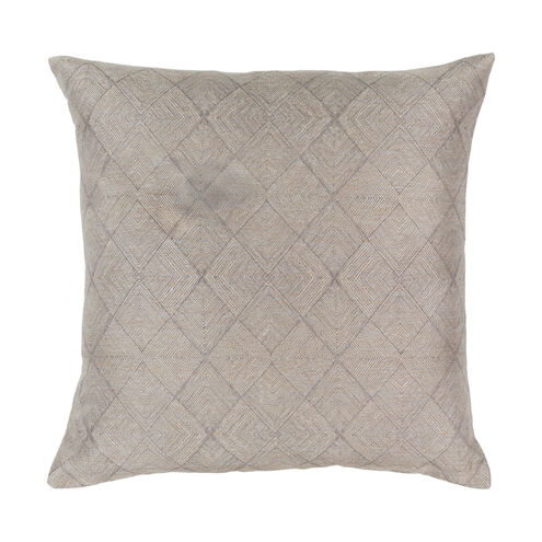 Sol 22 X 22 inch Slate Pillow Cover, Square