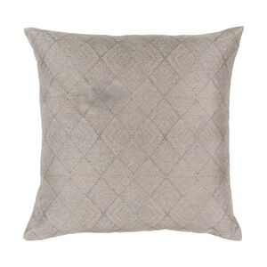 Sol 18 X 18 inch Slate Pillow Cover, Square