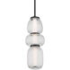 Cordel LED 6.5 inch Dark Matte Black Mini Pendant Ceiling Light