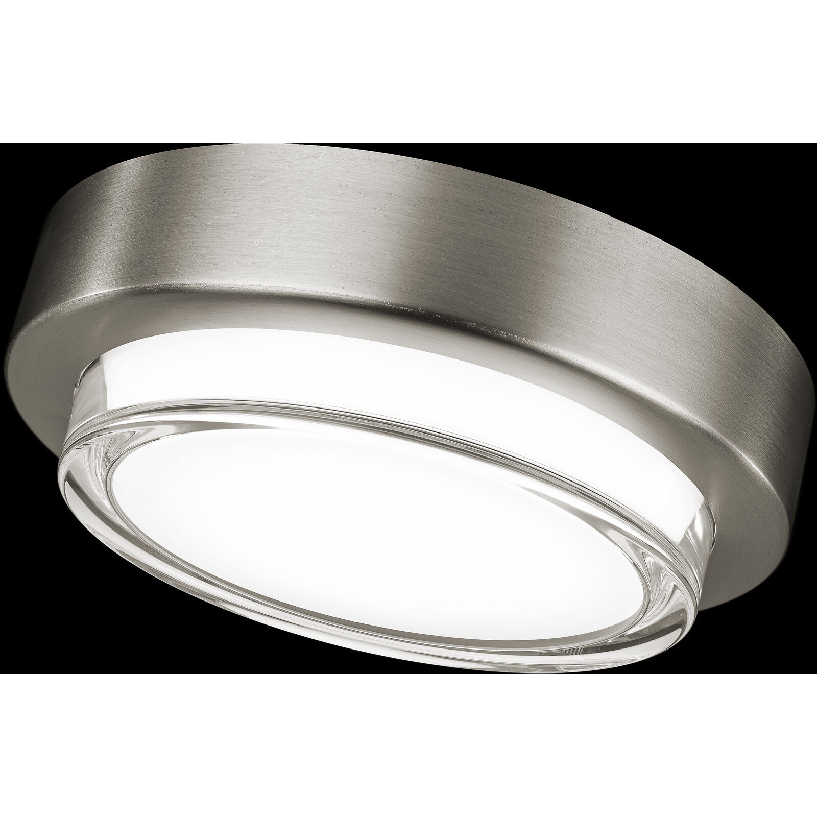 Kind LED 8 inch Brushed Nickel Flush Mount Ceiling Light in 2700K