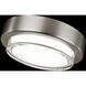 Kind LED 8 inch Brushed Nickel Flush Mount Ceiling Light in 3500K