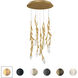 Signature Secret Garden LED 17 inch French Lace Multi-Light Pendant Ceiling Light