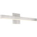 Vega LED 23 inch Brushed Nickel Bath Vanity Wall Light