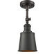 Franklin Restoration Addison 1 Light 5 inch Oil Rubbed Bronze Sconce Wall Light, Franklin Restoration