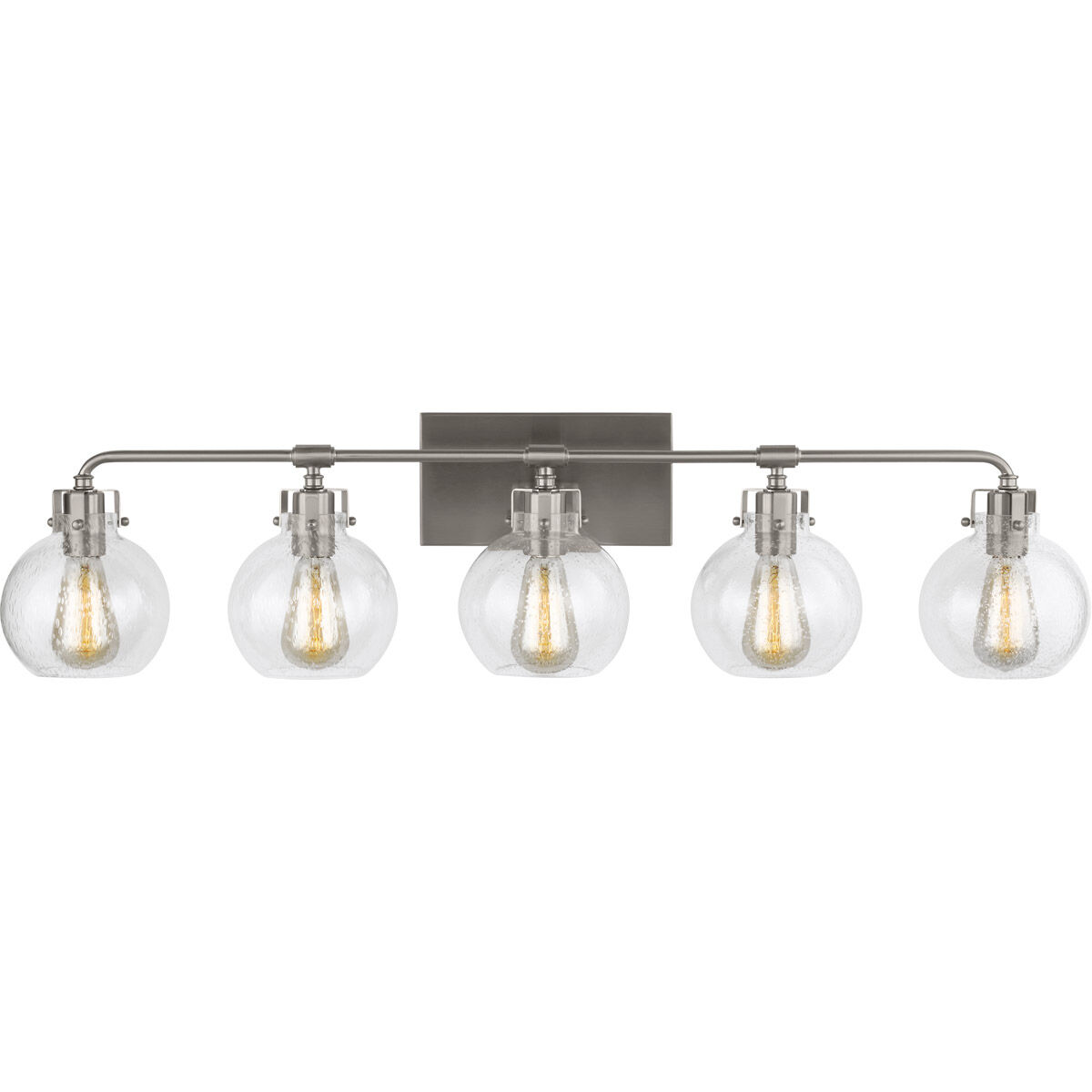Sean Lavin Clara 5 Light 40 inch Satin Nickel Vanity Light Wall Light