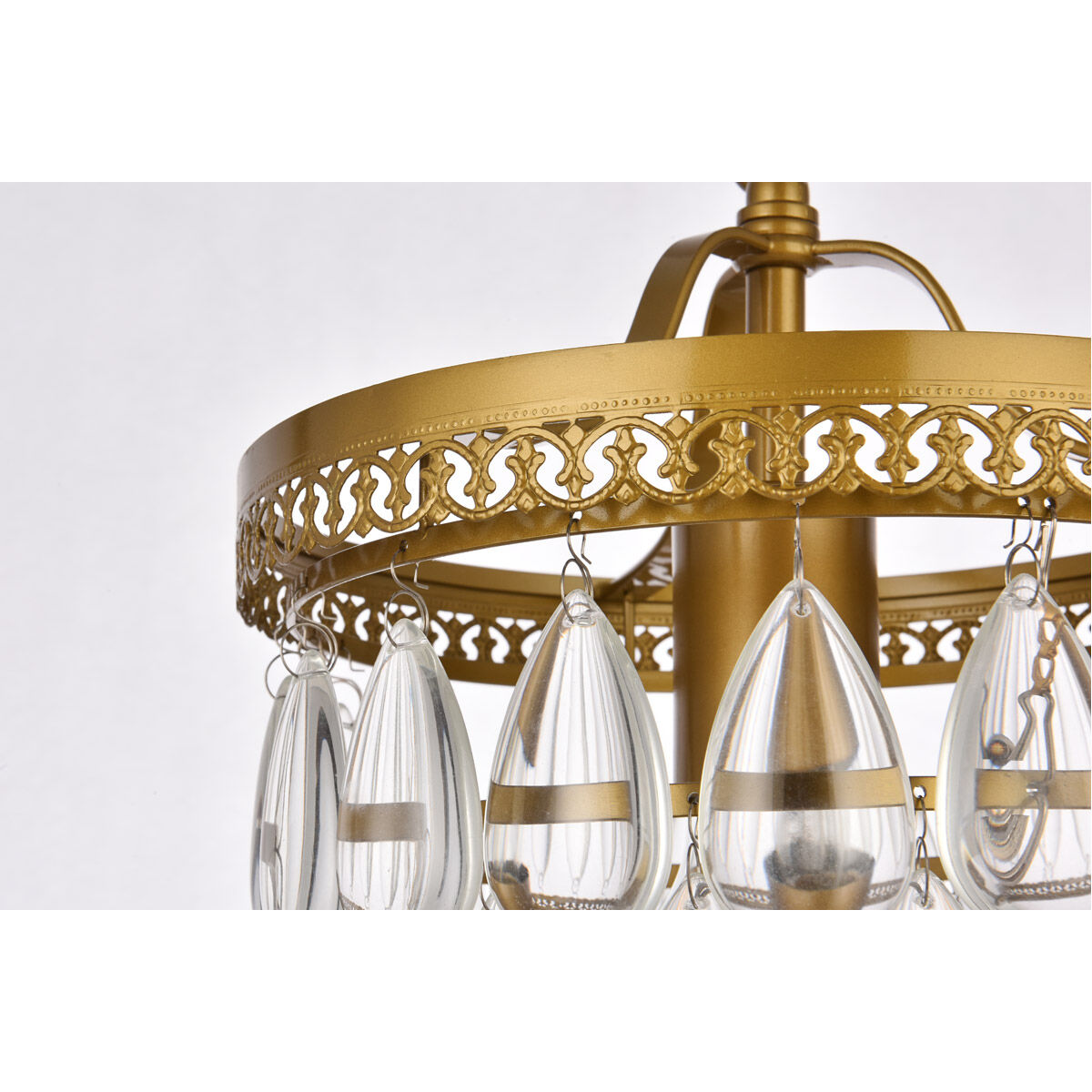 Reese 1 Light 9 inch Brass Pendant Ceiling Light
