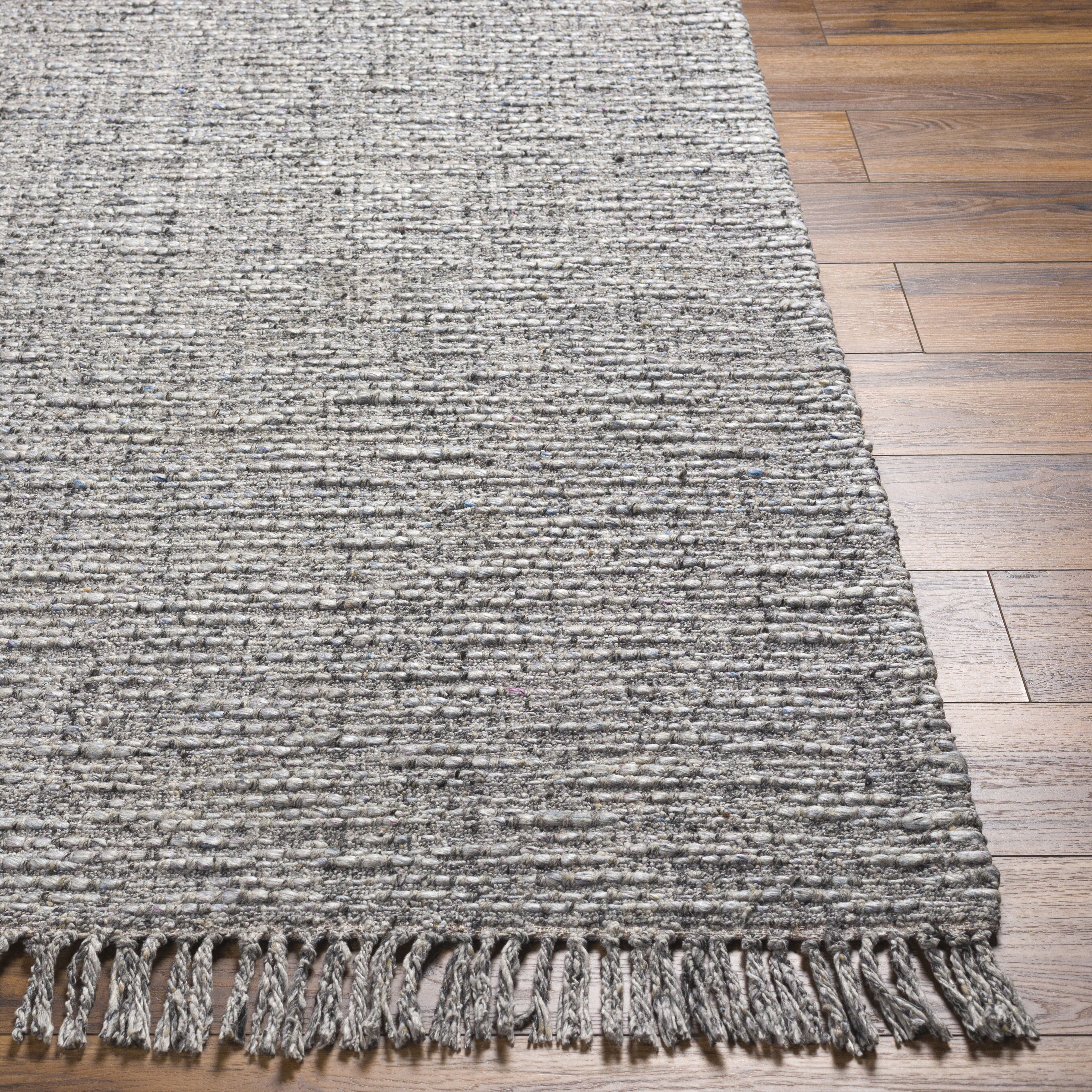 Valeria 144 X 108 inch Light Gray Rug, Rectangle