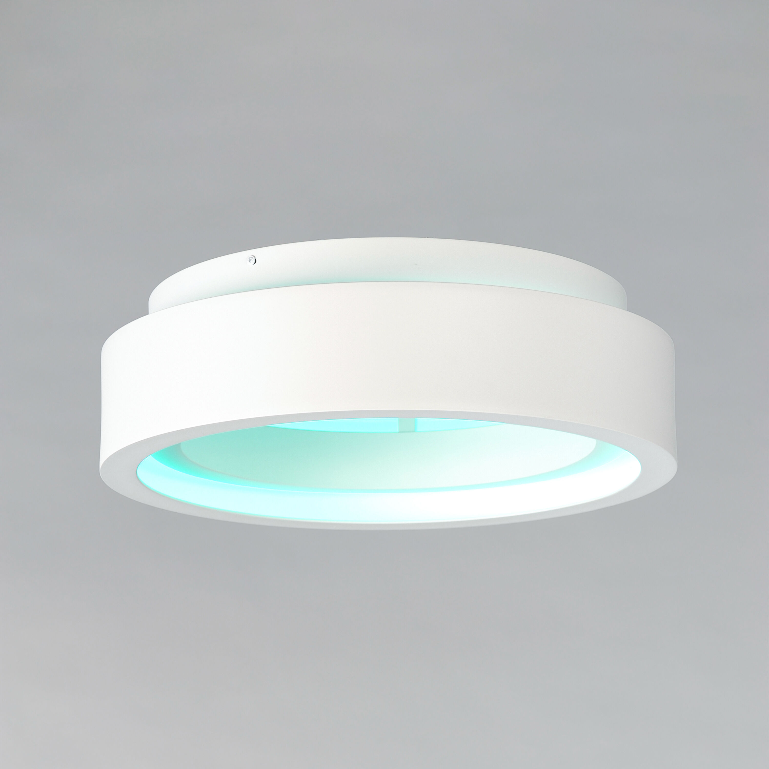 iCorona WiZ LED 17.75 inch Matte White Flush Mount Ceiling Light