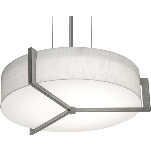Apex 3 Light 17 inch Satin Nickel Pendant Ceiling Light
