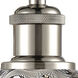 Ballston Athens Water Glass LED 6 inch Polished Nickel Sconce Wall Light