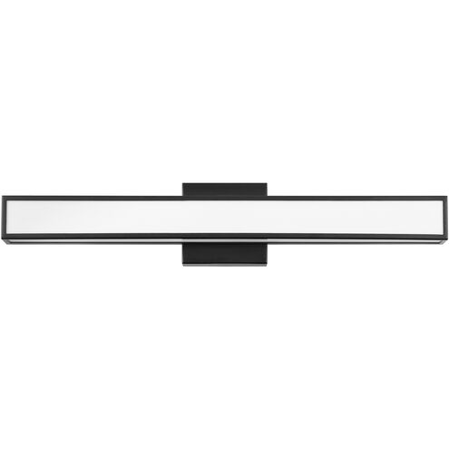 Alto LED 24 inch Black Vanity Light Wall Light, Vertical
