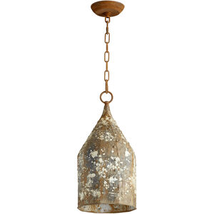 Collier 1 Light 8 inch Rustic Pendant Ceiling Light, Small