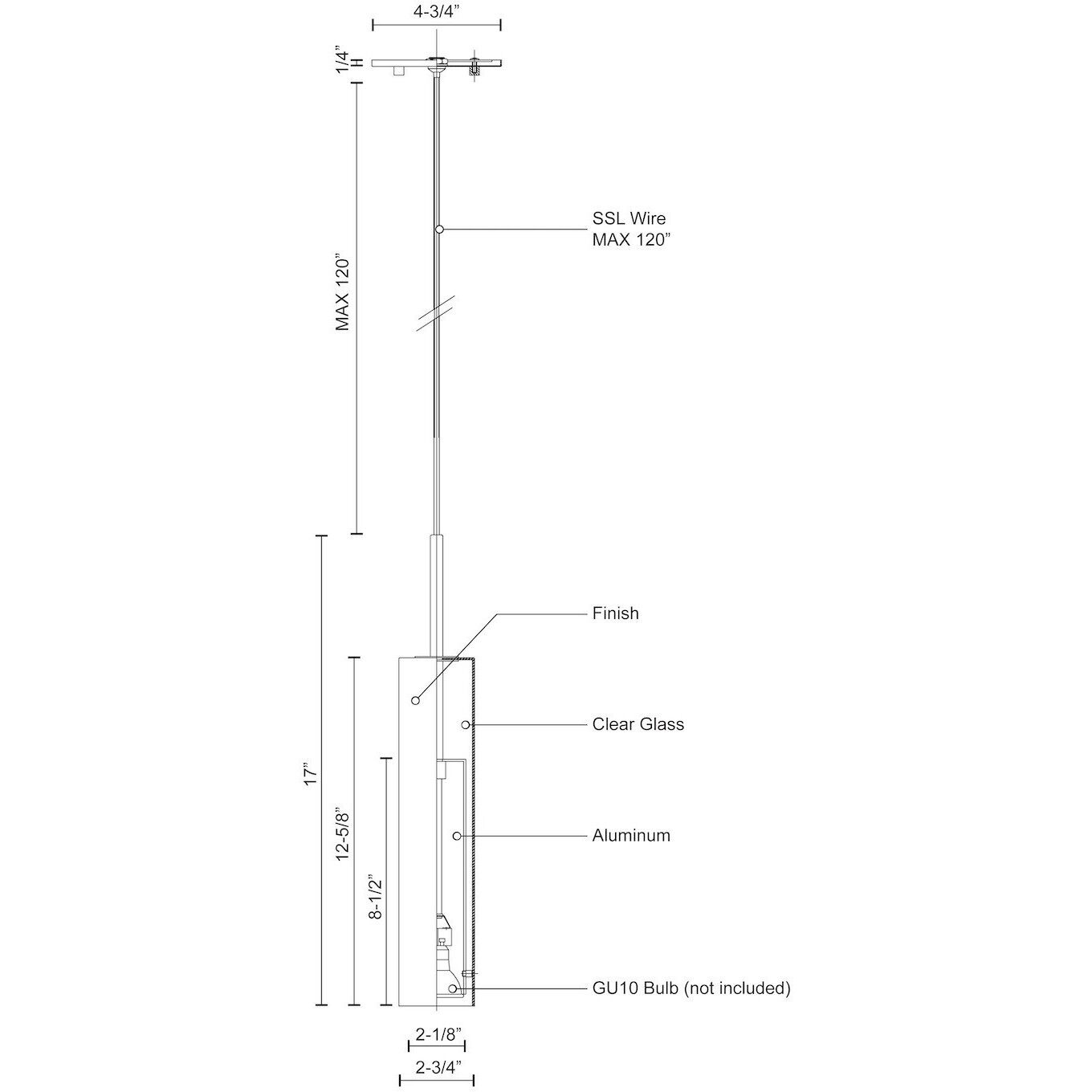 Jarvis Pendant Ceiling Light in Brushed Nickel