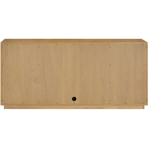 Margot 84 inch Light Oak/Beige Credenza