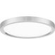 Vantage LED 11 inch Brushed Nickel Flushmount Ceiling Light