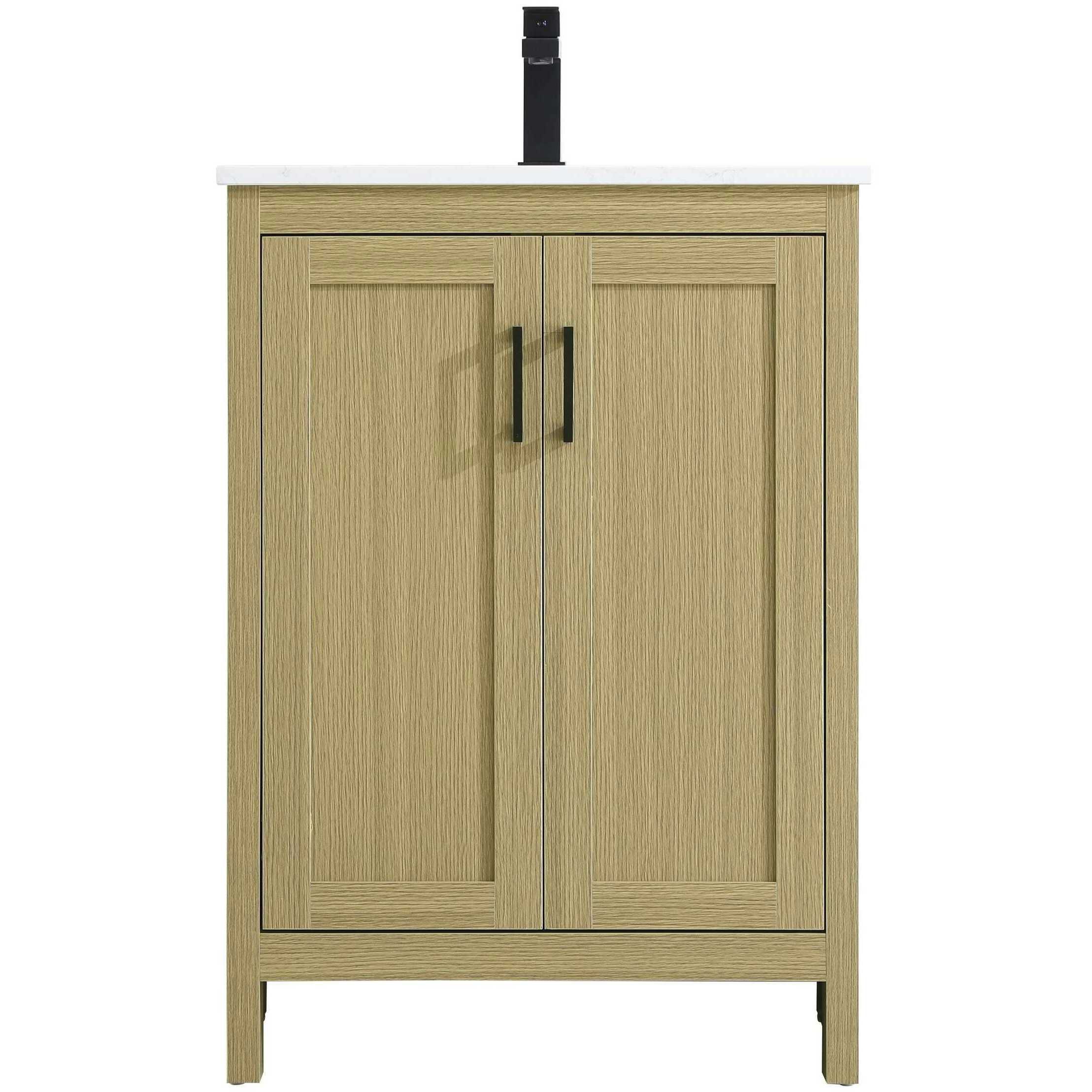 Finnley 24 X 34 inch Honey Brown Bathroom Vanity Cabinet