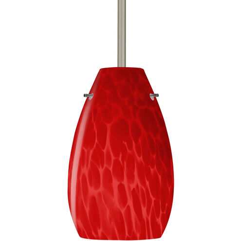 Pera 9 1 Light Satin Nickel Stem Pendant Ceiling Light