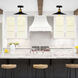 Brave 1 Light 13 inch Black Flush Mount Ceiling Light