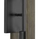 Boundary 2 Light 24 inch Matte Black Wall Bracket Wall Light, Design Series