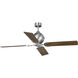 Royer 56 inch Antique Nickel with Chestnut Blades Ceiling Fan
