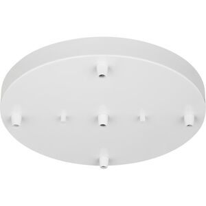 Multi-Port Canopy 5 Light 12.25 inch White Pendant Ceiling Light