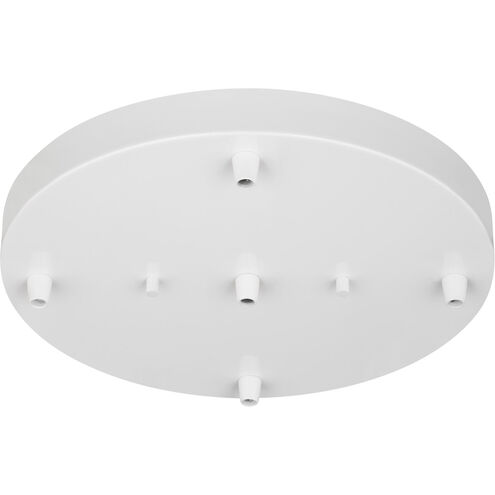 Multi-Port Canopy 5 Light 12.25 inch White Pendant Ceiling Light