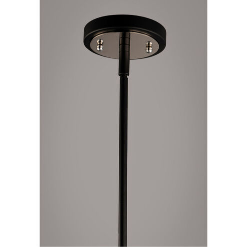 Reflect LED 18 inch Black and Polished Nickel Multi-Light Pendant Ceiling Light