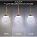 Beyond Quest LED 9.5 inch Aged Brass Multi-Light Pendant Ceiling Light, Linear Canopy