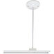 1-circuit 1 Light White Pendant Assembly Kit Ceiling Light