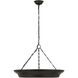 Christiane Lemieux Lenoir 24 inch Aged Iron Chandelier Ceiling Light