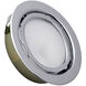 Aurora Xenon 3 inch Stainless Steel Recessed Disc Light