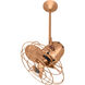 Matthews-Gerbar Bianca Direcional 13 inch Brushed Copper Ceiling Fan, Matthews-Gerbar